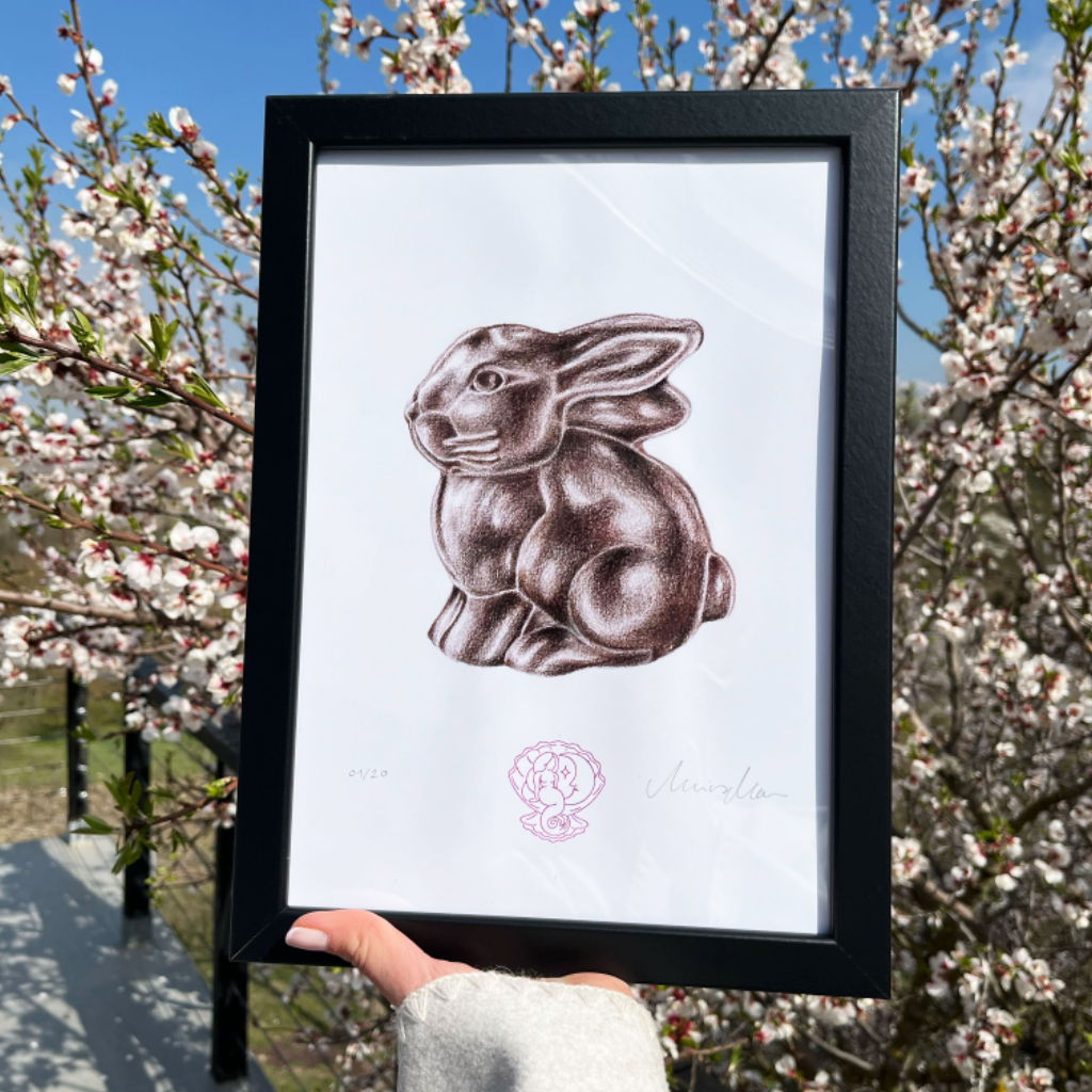 csokolade nyuszi husveti muvesz kep