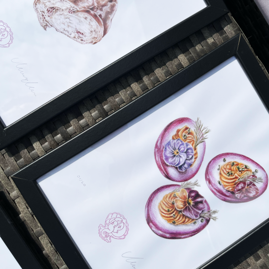 Tojások - A4 art print