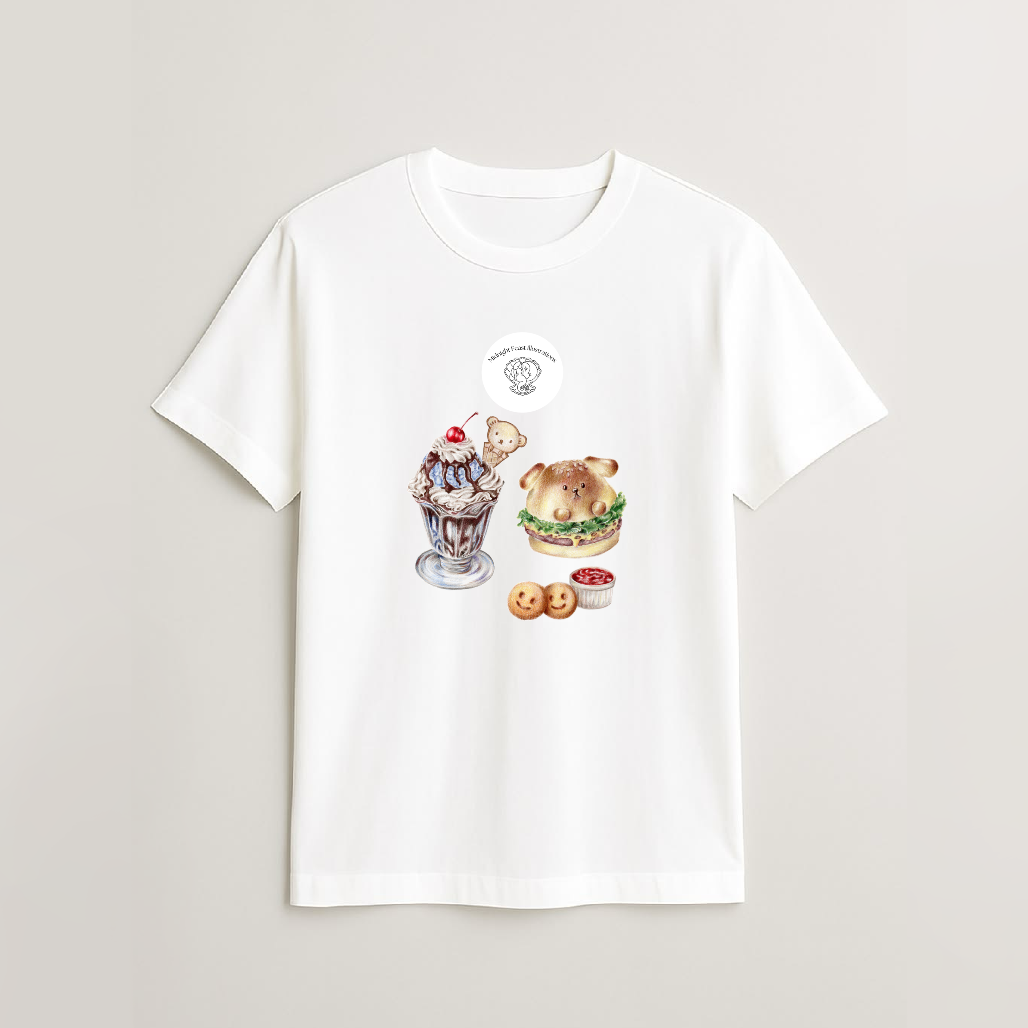 Maxi T-shirt - Gyerek fehér rövid ujjú trikó