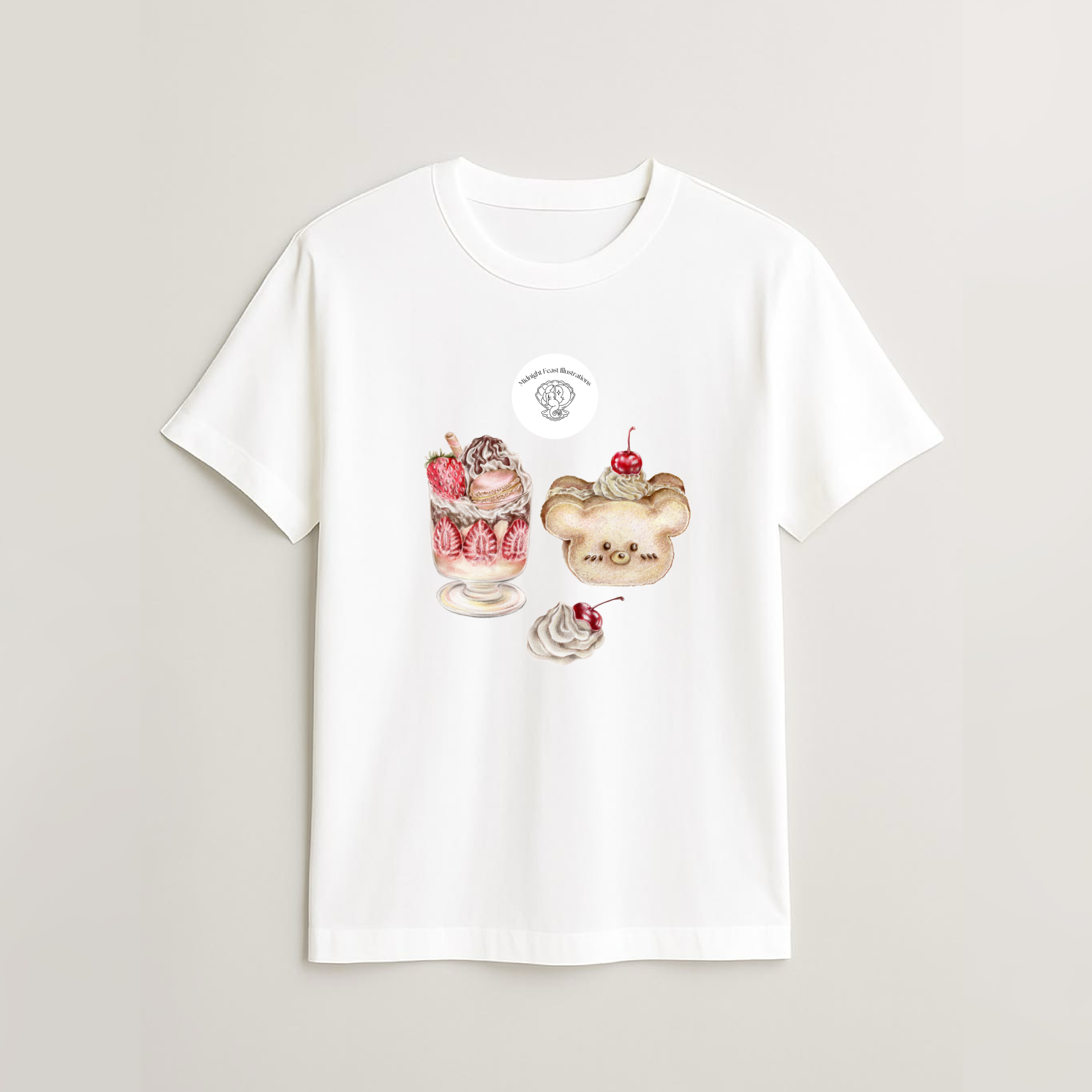 Milla T-shirt - Gyerek fehér rövid ujjú trikó