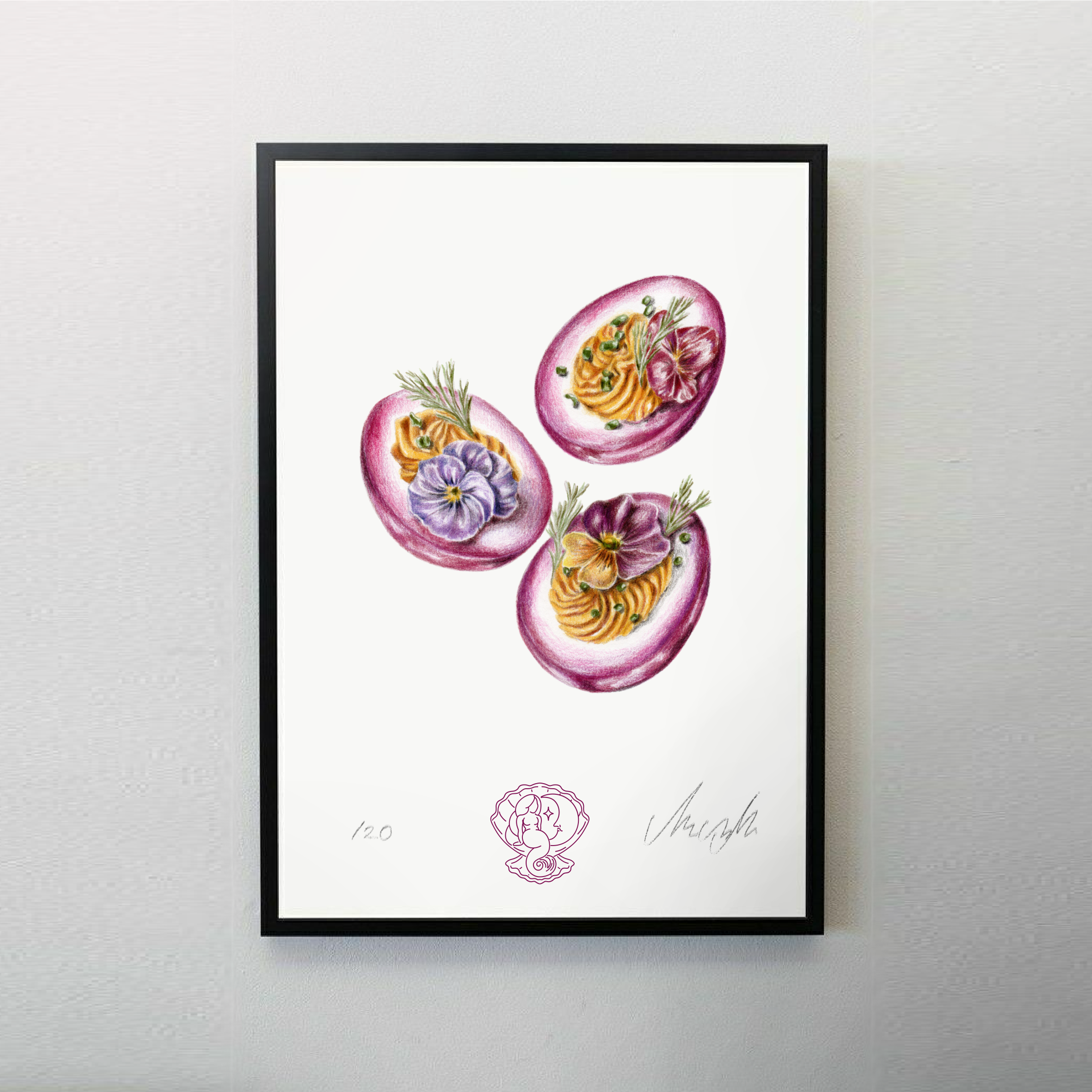 Tojások - A4 art print